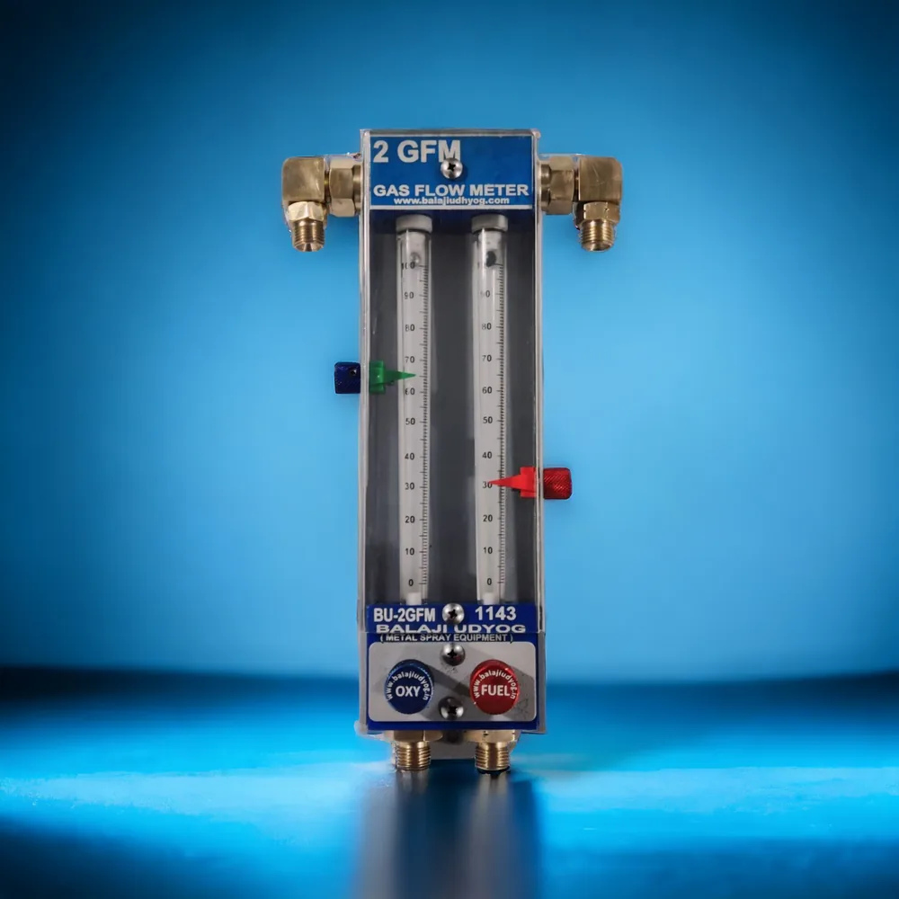 Balaji Udyog 2GFM gas flow meter for flame spray equipment